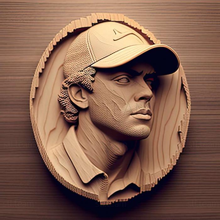3D model Rory McIlroy PGA Tour game (STL)